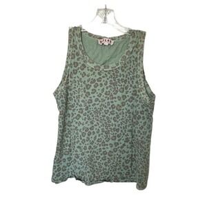 Anthropologie Dolan Cheetah Print Tank Womens S Animal Print Boho‎ Maximalist